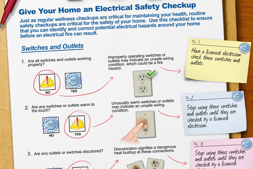 Elektriske sikkerhetstiltak bør følges for å tillate sikker strøm til hjemmet ditt