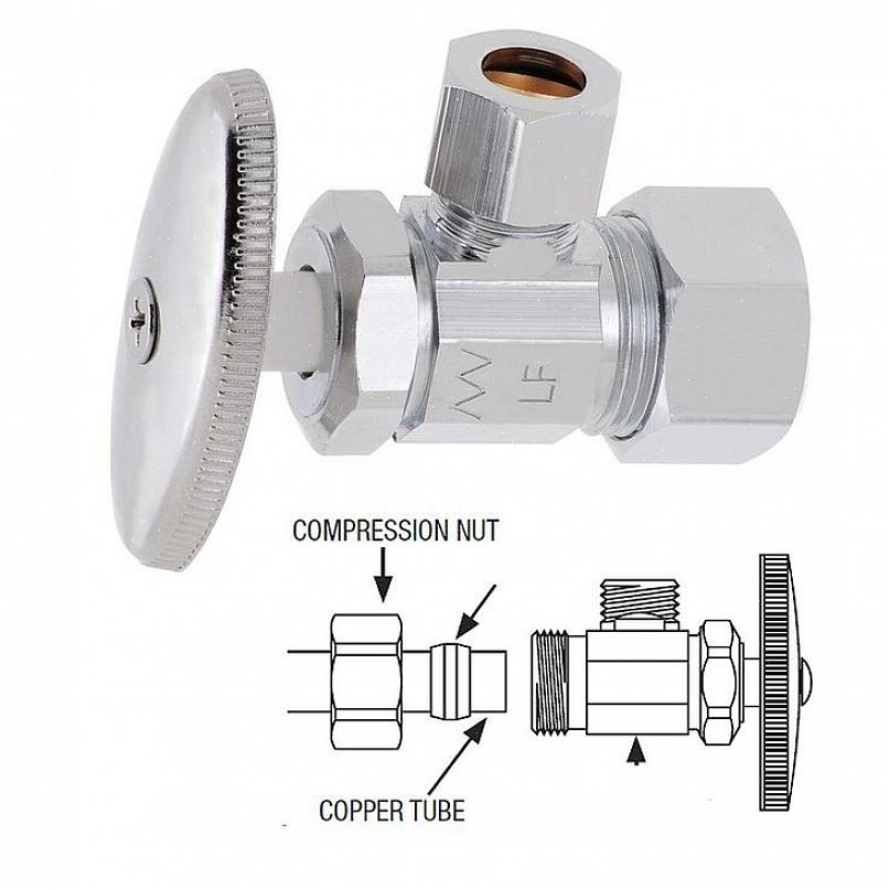 Avstengningsventiler med piggvann er en type ventil som brukes med PEX vannforsyningsrør