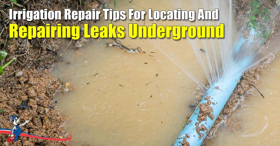 Reparasjon av en underjordisk vannledning er ofte mindre vanskelig enn å reparere en kloakkledning