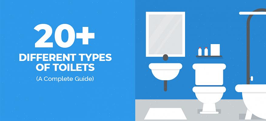 To-delt toaletter er ideelle for voksne siden setehøyden er høyere enn et toalett i ett stykke
