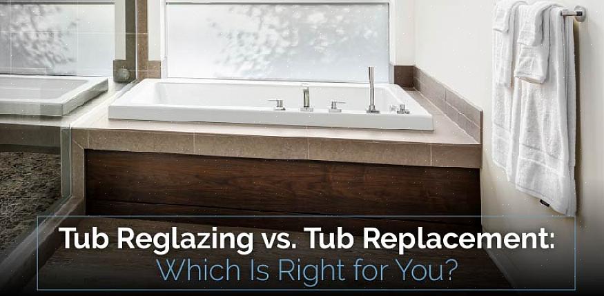 Ditt nåværende badekar måles først av en ombyggingsentreprenør eller tekniker fra et firma som spesialiserer