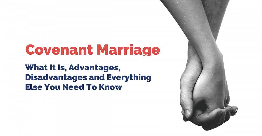 Loven om paktens ekteskap prøver å bremse kjappe skilsmisser ved å fremme en fornyet forpliktelse
