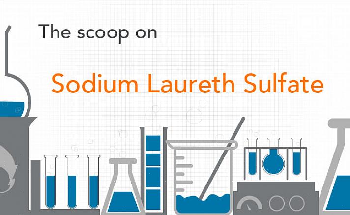 Sodium lauryl sulfate er ikke bare begrenset til rengjøringsbruk