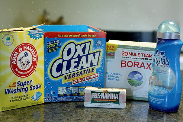 Borax finnes i vaskerommet i mange dagligvarebutikker