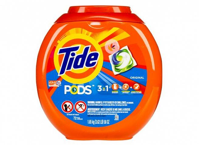 Vaskemiddelmerket Tide har et produkt som heter Tide Pods