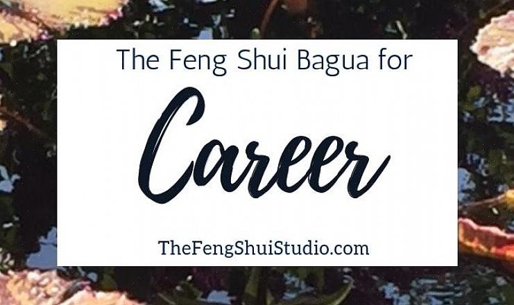 Feng shui-elementet i North / Career bagua-området er vann