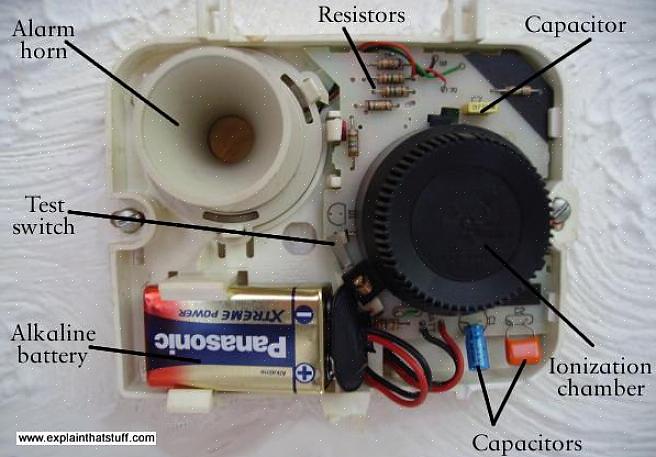 Hvordan ionisering av røykvarslere fungerer