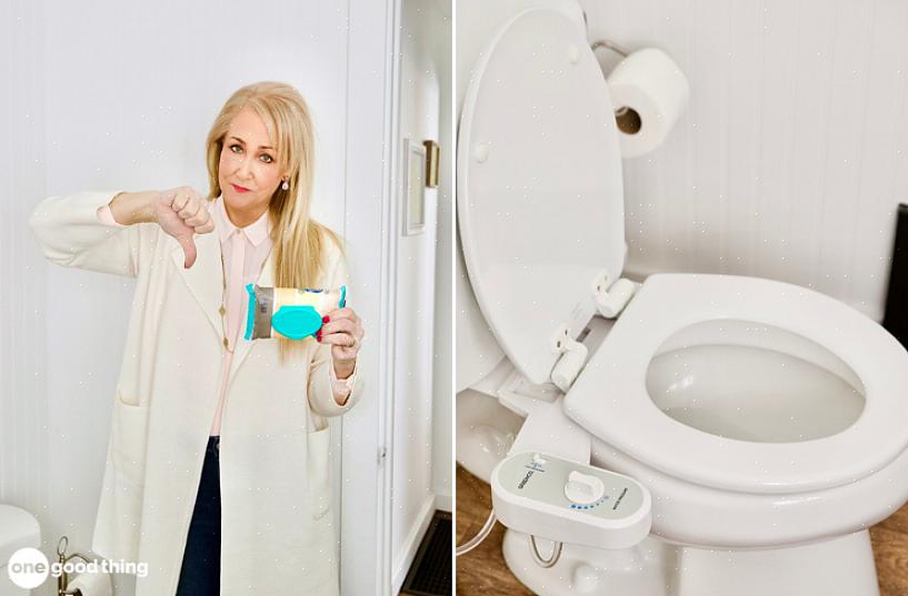 Et bidet sete konverterer toalettet ditt umiddelbart til en høyteknologisk trone