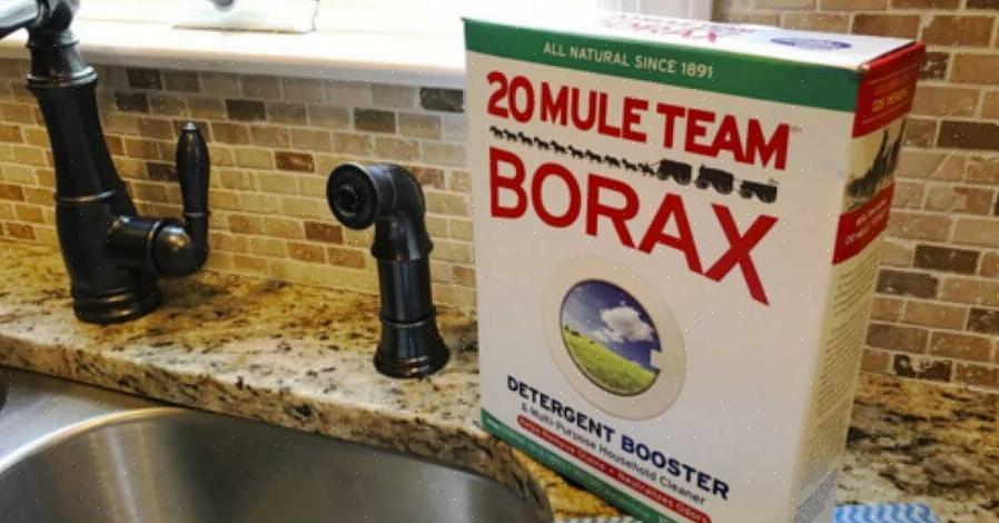 Borax er et naturlig forekommende mineral