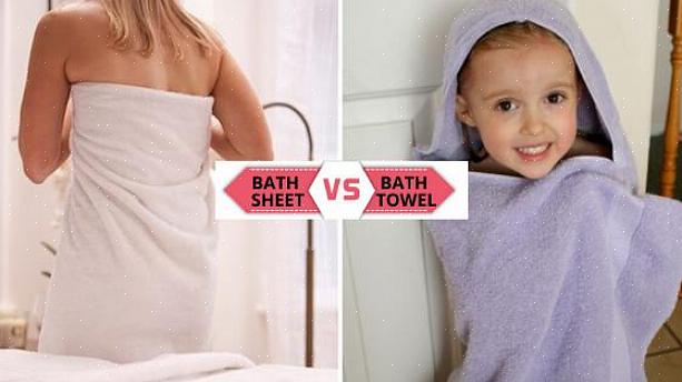 Imidlertid koster badelaken mer enn badehåndklær