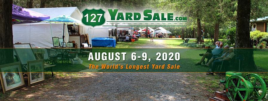 Besøk det offisielle 127 Yard Sale online