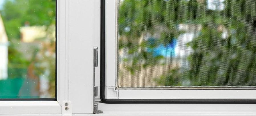 Hvor ofte skal du rengjøre vindus- og dørskjermer