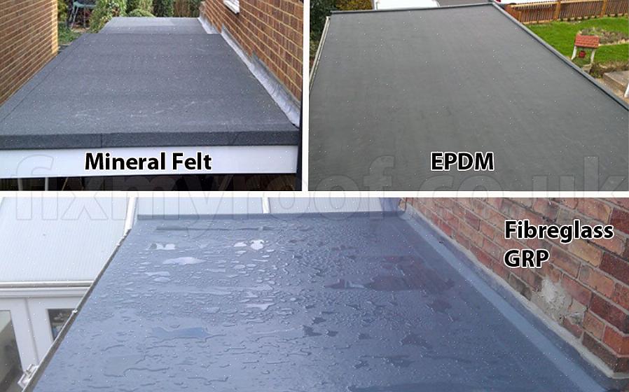 Den gode nyheten er at det er materielle alternativer for det flate taket ditt utover tradisjonelt oppbygget
