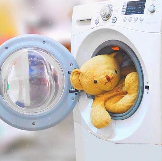 Hvordan rense en vaskemaskin med klorblekemiddel