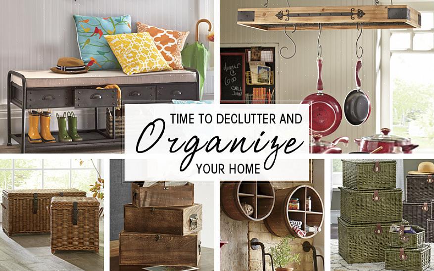 Lær hvordan du organiserer hvert rom i familiens hjem