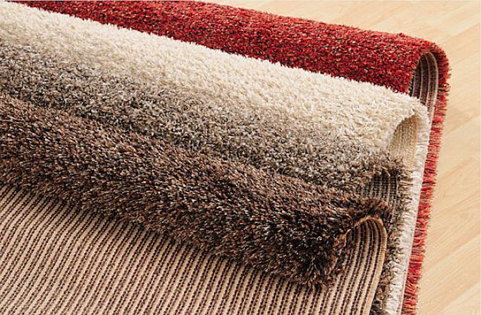 Syntetiske (menneskeskapte) fibre utgjør den største delen av vegg-til-vegg-teppemarkedet