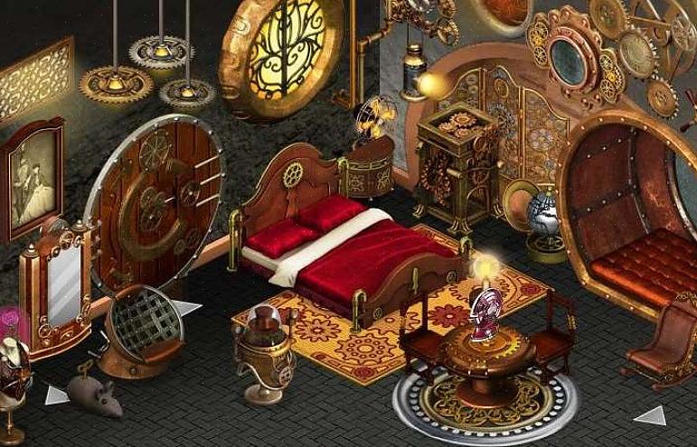 Ditt steampunk-soverom trenger minst ett gammelt koffert for den perfekte viktorianske prikken
