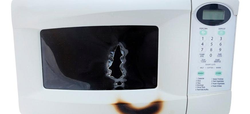 Flammer for å ødelegge mikrobølgeovnen din