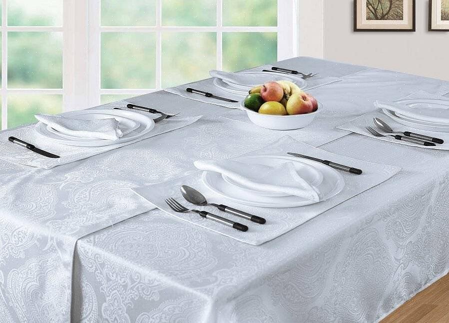 Lurer du på hva du skal gjøre med servietten under et middagsfest eller på en fin restaurant