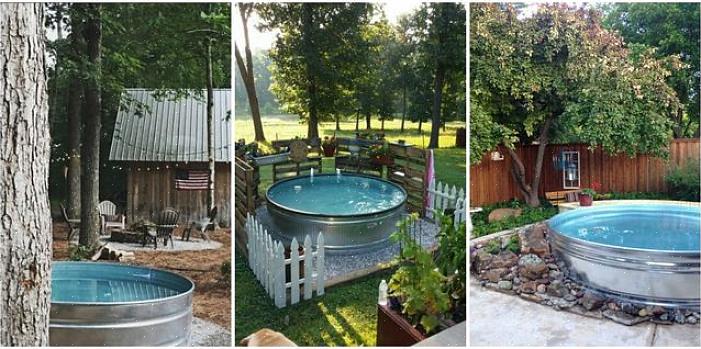 Allsidig måte å sette et basseng i hagen din uten å ta opp et lån