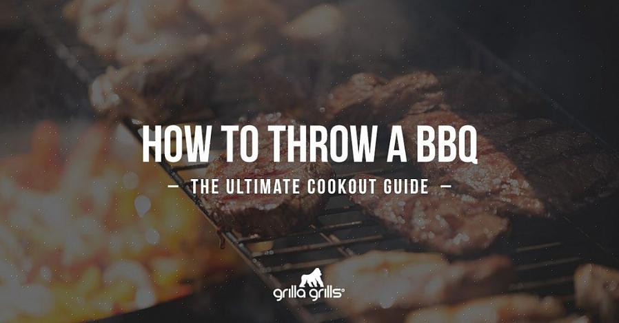 I vår Ultimate Cook-Out Menu og Party Checklist