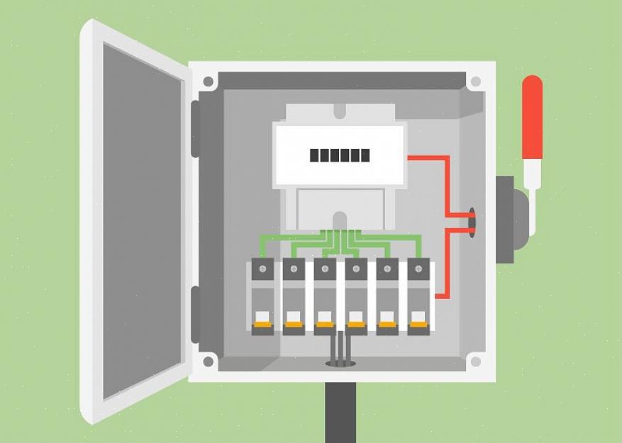 Et elektrisk bryterpanel er hovedfordelingspunktet for elektriske kretser i hjemmet ditt